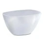 COUBI ORCHID WHITE COLOR PLASTIC POT 20X13X10CM
