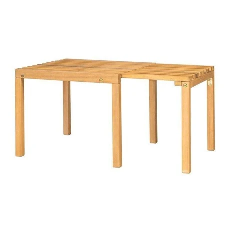 COZY Extend.Side Table 50+(30)x50cm, Acacia Natural
