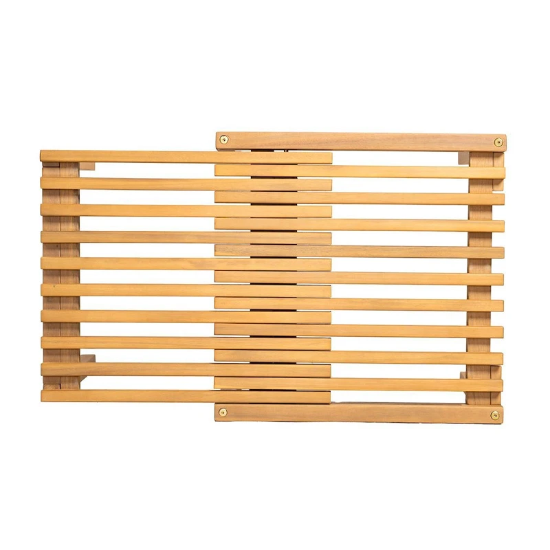 COZY Extend.Side Table 50+(30)x50cm, Acacia Natural