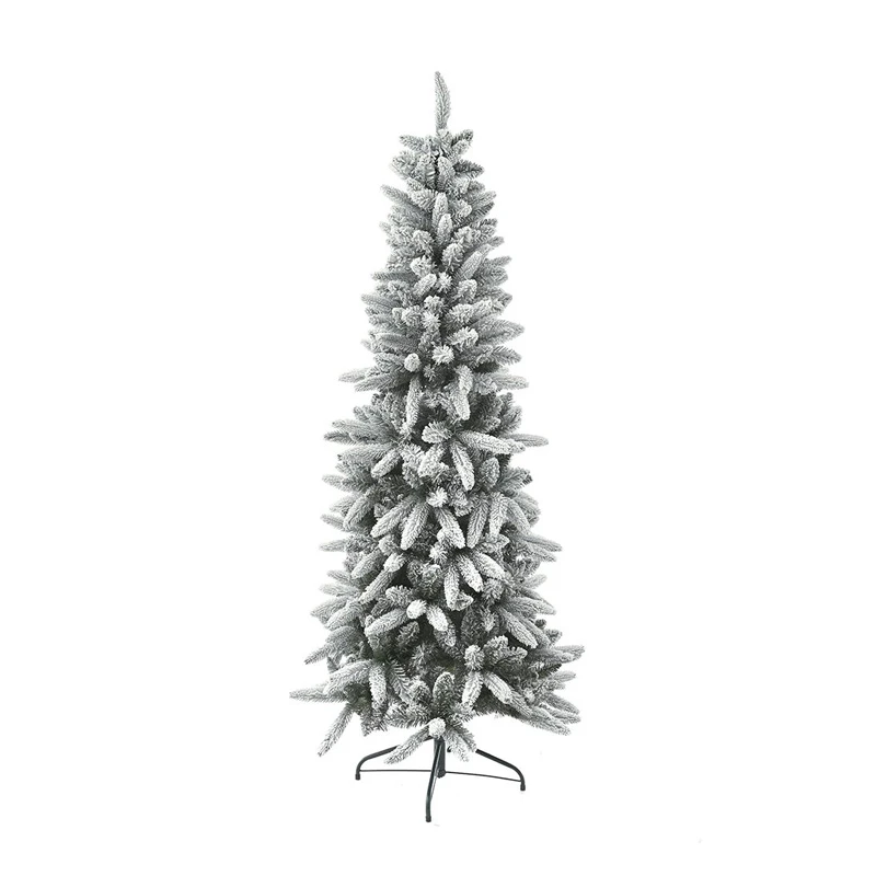 CHRISTMAS TREE FLOCKED PENCIL 210CM