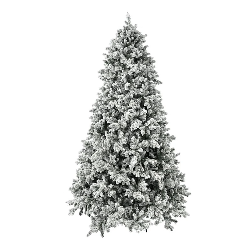 XMAS TREE FLOCKED SUGAR PINE 210CM