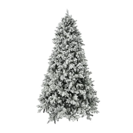 XMAS TREE FLOCKED SUGAR PINE 240CM