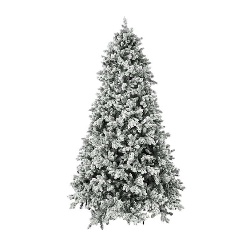 XMAS TREE FLOCKED SUGAR PINE 240CM