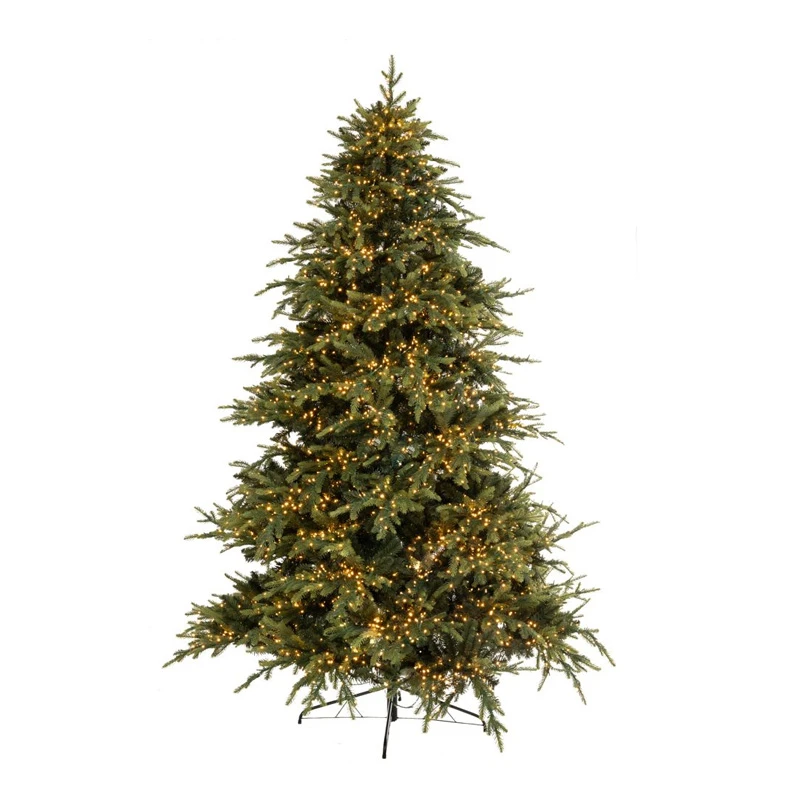 ΔΕΝΔΡΟ PRE-LIT ASPEN 240ΕΚ ΜΕ 5150 LED ΛΕΥΚΑ ΖΕΣΤΑ ΛΑΜΠΑΚΙΑ 8ΠΡΟΓΡΑΜΜΑΤΩΝ (PE+PVC)