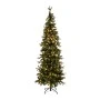 ΔΕΝΔΡΟ PRE-LIT SLIM ALPINE 240EK ΜΕ 400 LED ΘΕΡΜΟ ΛΕΥΚΟ