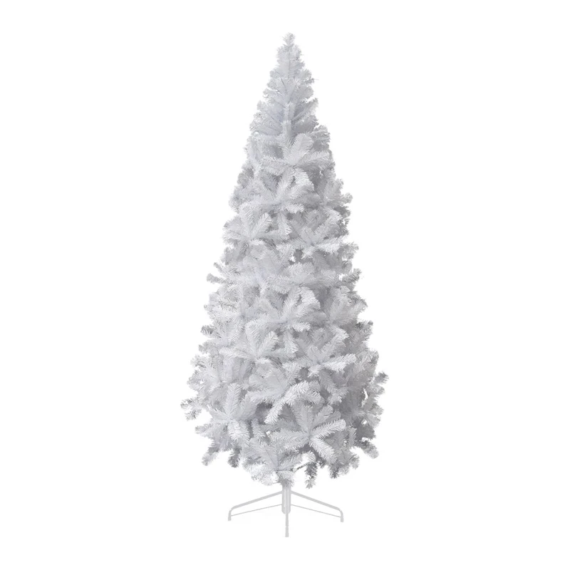 CHRISTMAS TREE WHITE SLIM 180CM