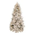 CHRISTMAS TREE PRE-LIT SNOWY WONDERLAND 270CM WITH 530 LED WARM WHITE LIGHTS 8 FUNCTIONS