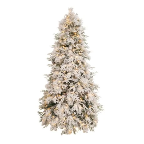 CHRISTMAS TREE PRE-LIT SNOWY WONDERLAND 270CM WITH 530 LED WARM WHITE LIGHTS 8 FUNCTIONS