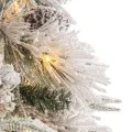 CHRISTMAS TREE PRE-LIT SNOWY WONDERLAND 270CM WITH 530 LED WARM WHITE LIGHTS 8 FUNCTIONS