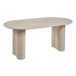 DIAZ Table 180x90cm MDF Natural Stone DIAZ Table 180x90cm MDF Natural Stone