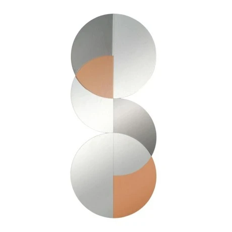 2COLOUR CIRCLE FLOOR MIRROR D50X120CM