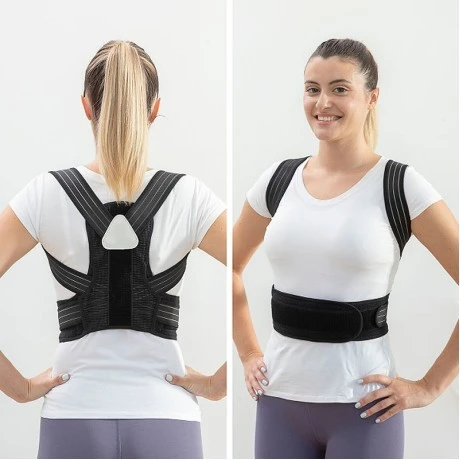 Body posture corrector adjustable color black 115cm. one size
