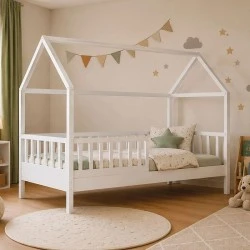 DREAM Montessori Kid Bed White (for Mattress 90x190cm) DREAM Montessori Kid Bed White (for Mattress 90x190cm)