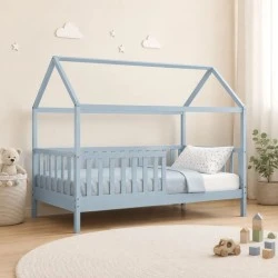 DREAM Montessori Kid Bed Light Blue (for Mattress 90x190cm) DREAM Montessori Kid Bed Light Blue (for Mattress 90x190cm)