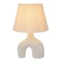 ELEPHANT CERAMIC LAMP WITH CRΘME HAT