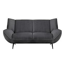 EMERALD 2-Seater Sofa Anthracite Corduroy Fabric EMERALD 2-Seater Sofa Anthracite Corduroy Fabric