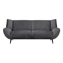 EMERALD 3-Seater Sofa Anthracite Corduroy Fabric EMERALD 3-Seater Sofa Anthracite Corduroy Fabric