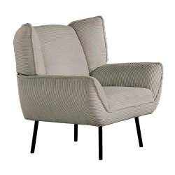 EMERALD Armchair Beige Corduroy Fabric EMERALD Armchair Beige Corduroy Fabric