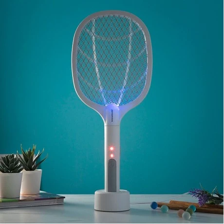 Rechargeable 2 in 1 UV Insect Killer Racket 18x44.5x8cm.