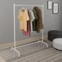 Silman Megapap metallic floor hanger in white color 104x48x137cm.