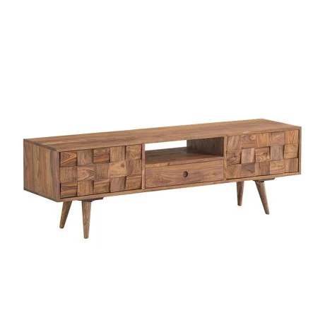 TEKA TV Board 140x35x45 Acacia Natural Finish