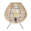 ΕΠΙΤΡΑΠΕΖΙΟ ΛΑΜΠΑΤΕΡ RATTAN Φ31Χ33ΕΚ