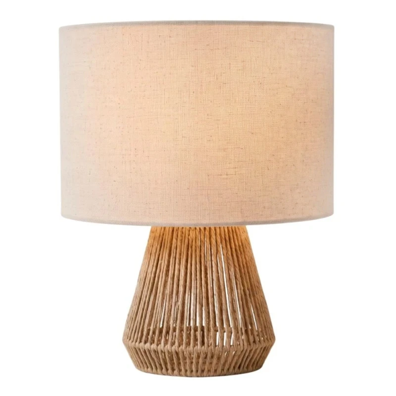 NATURAL ROPE TABLE LAMP D25X37CM