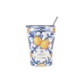ESTIA ΘΕΡΜΟΣ COFFEE MUG SAVE THE AEGEAN 350ml AMALFI COAST