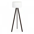 Rosling Megapap Mdf/fabric/Pvc floor lamp in black/white color 38x38x140cm.