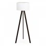 Rosling Megapap Mdf/fabric/Pvc floor lamp in black/white color 38x38x140cm.