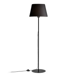 Vilo Megapap E27 metallic/fabric PVC floor lamp in black color Ø35x152cm. Vilo Megapap E27 metallic/fabric PVC floor lamp in black color Ø35x152cm.