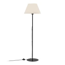 Vilo Megapap E27 metallic/fabric PVC floor lamp in black/white color Ø35x152cm. Vilo Megapap E27 metallic/fabric PVC floor lamp in black/white color Ø35x152cm.