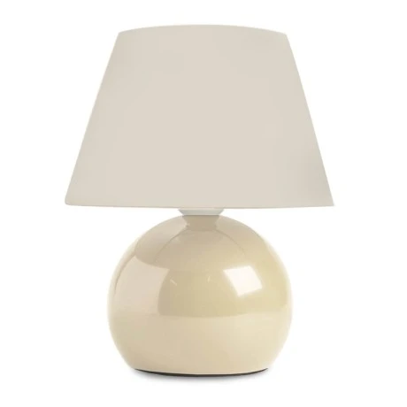 Alaska Megapap E27 metal - fabric pvc in cream color Ø22x30cm.