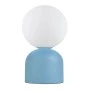 Albus Megapap E14 metal - glass in blue - white color Ø13x28cm.
