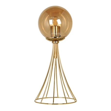 Chavi Megapap E27 metal table light in gold color 20x20x40cm.