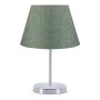 Jules Megapap fabric/Pvc/chrome table lamp in cypress/silver color 22x17x37cm.