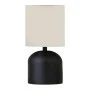 Nehora Megapap E14 metal - fabric pvc in black - cream color Ø15x30cm.