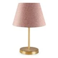 Rosenthal Megapap fabric/Pvc/chrome in pink/golden color 22x17x37cm.