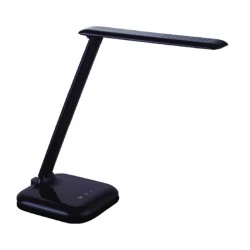 LED touch desk lamp 6W color black 26x15x28.5cm. LED touch desk lamp 6W color black 26x15x28.5cm.