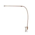 LED touch desk lamp with clamp 5W metal color gold 35.5x85cm.