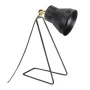 Collins Megapap metallic desk lamp in black color 30x30x35cm.