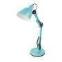 Metal desk lamp E27 in turquoise color Ø15x50cm.