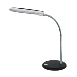 Desk lamp LED 5W color black 16x13x47.5cm. Desk lamp LED 5W color black 16x13x47.5cm.