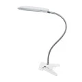 Desk lamp with LED clip 5W color white 16x11.5x43.5cm.