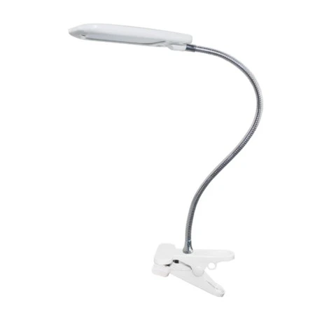 Desk lamp with LED clip 5W color white 16x11.5x43.5cm.