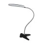 Desk lamp with LED clip 5W color black 16x11.5x43.5cm.