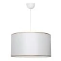 Alloy Megapap fabric ceiling lamp in white color 38x20x70cm.