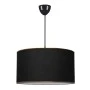 Alloy Megapap fabric ceiling lamp in black color 38x20x70cm.