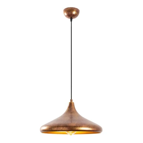 Barek Megapap E27 metallic ceiling lamp in bronze color Φ34x119cm.