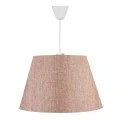 Elanor Megapap fabric ceiling lamp in pink color 37x21x70cm.